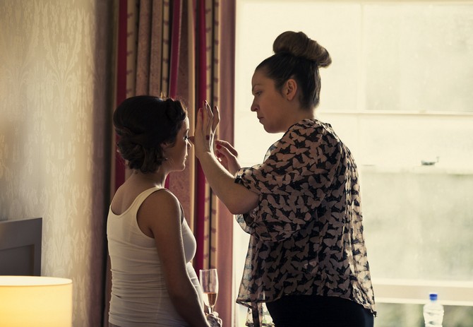 make up wedding bridesmaids